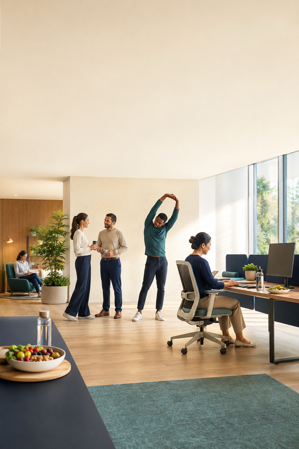 Capa do curso Saúde Integral no Trabalho: Nutrição, Movimento e Qualidade de Vida